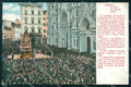 Firenze Città Carro del Sabato Santo PIEGHINA cartolina RB7588 – fronte