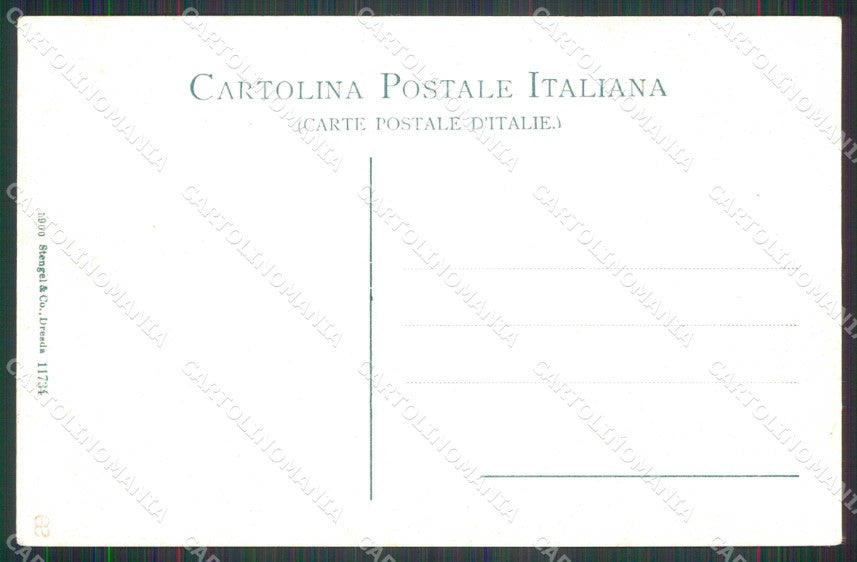 Firenze Città Piazza della Signoria Stengel 11734 cartolina RB7597 – retro