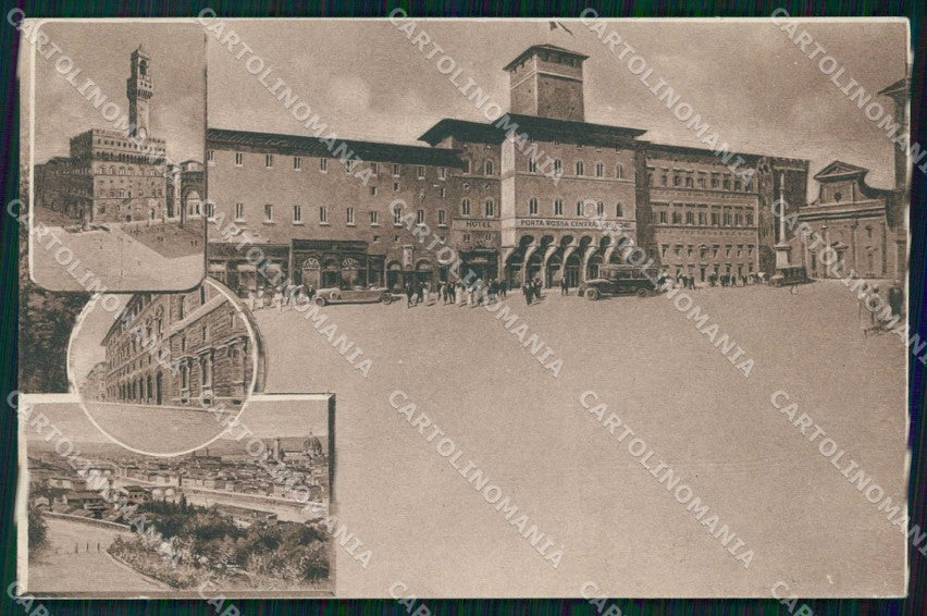 Firenze Città Hotel Porta Rossa cartolina RB7622 – fronte