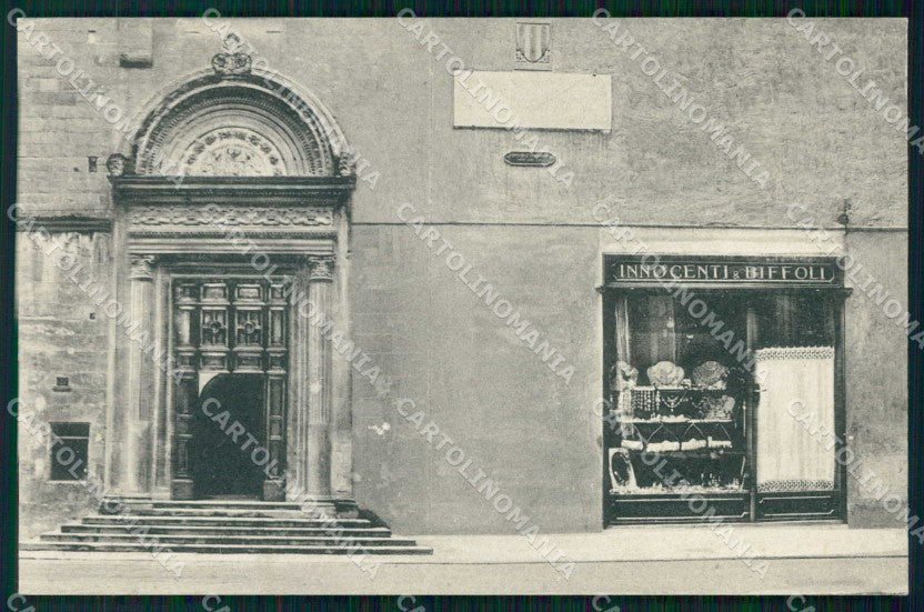 Firenze Città Innocenti & Biffoli Commerciale Gioielleria cartolina RB7623 – fronte
