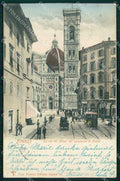 Firenze Città Via de' Pecori Campanile di Giotto cartolina RB7632 – fronte