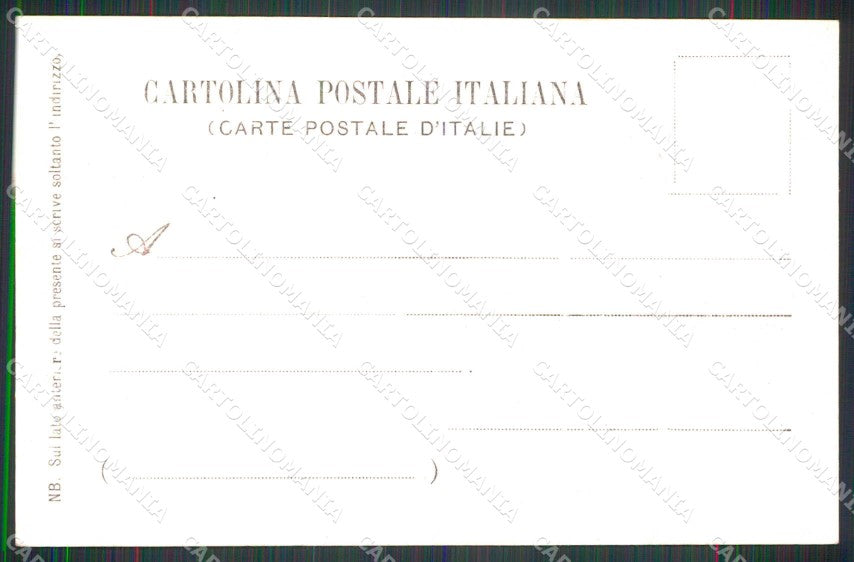 Firenze Città Palazzo dell'Arte della Seta Loggia cartolina RB7637 – retro