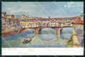 Firenze Città Ponte Vecchio Barca cartolina RB7652 – fronte