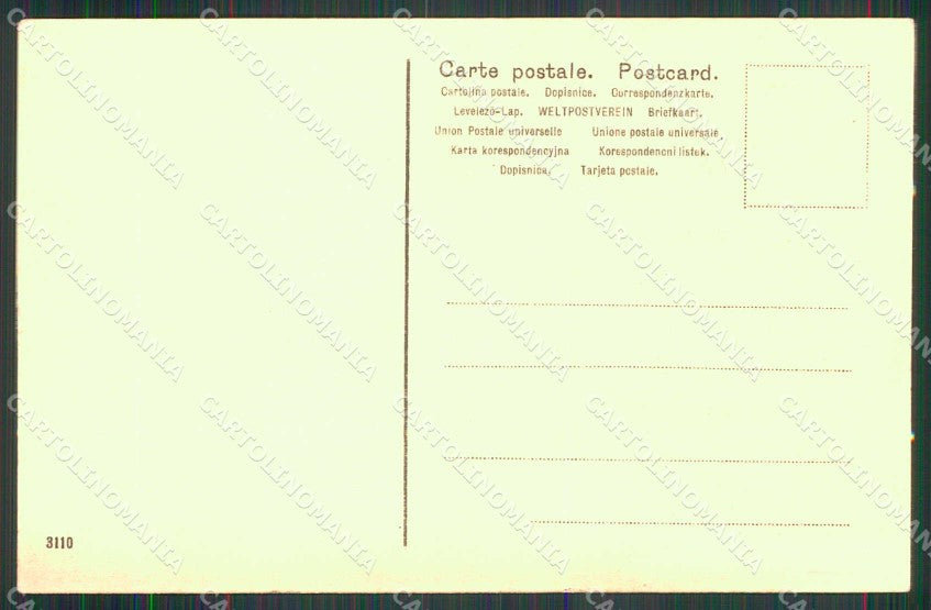 Firenze Città Tempio Israelitico cartolina RB7655 – retro