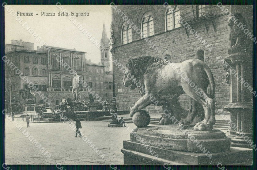 Firenze Città Piazza della Signoria Alterocca 45649 cartolina RB7673 – fronte