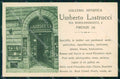 Firenze Città Galleria Artistica Lastrucci Commerciale cartolina RB7678 – fronte