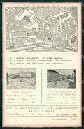 Firenze Città Hotel Majestic Milano Terminus Calendario 1935 cartolina RB7689 – fronte