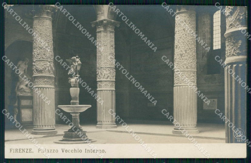 Firenze Città Palazzo Vecchio Interno NPG Foto cartolina RB7707 – fronte