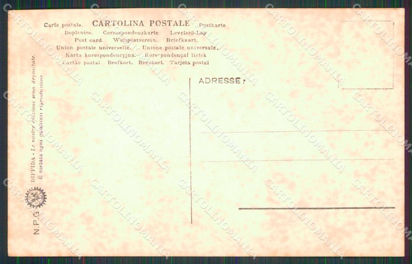 Firenze Città Palazzo Vecchio Interno NPG Foto cartolina RB7707 – retro
