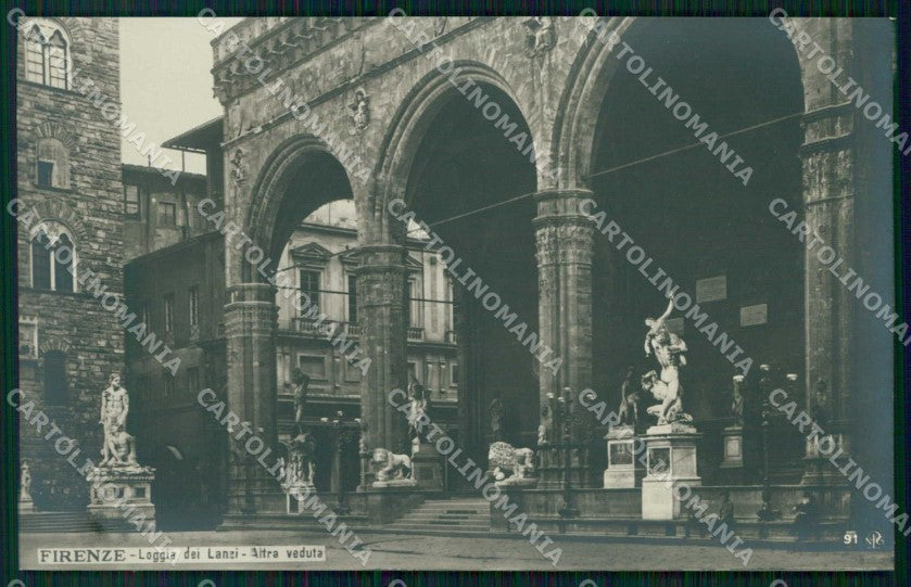 Firenze Città Loggia dei Lanzi NPG Foto cartolina RB7709 – fronte