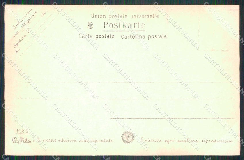 Firenze Città Mercato Coperto Foto cartolina RB7716 – retro