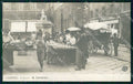Firenze Città S. Lorenzo Mercato Venditore Cartoline NPG Foto cartolina RB7717 – fronte