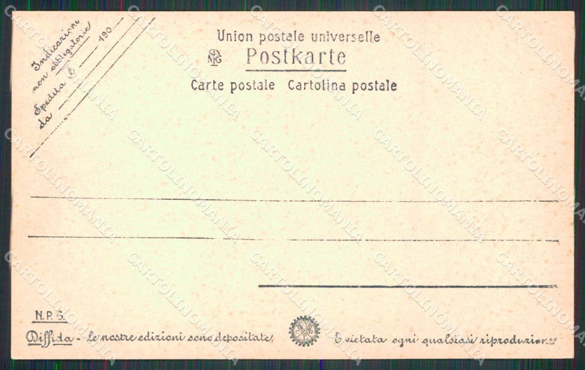 Firenze Città S. Lorenzo Mercato Venditore Cartoline NPG Foto cartolina RB7717 – retro