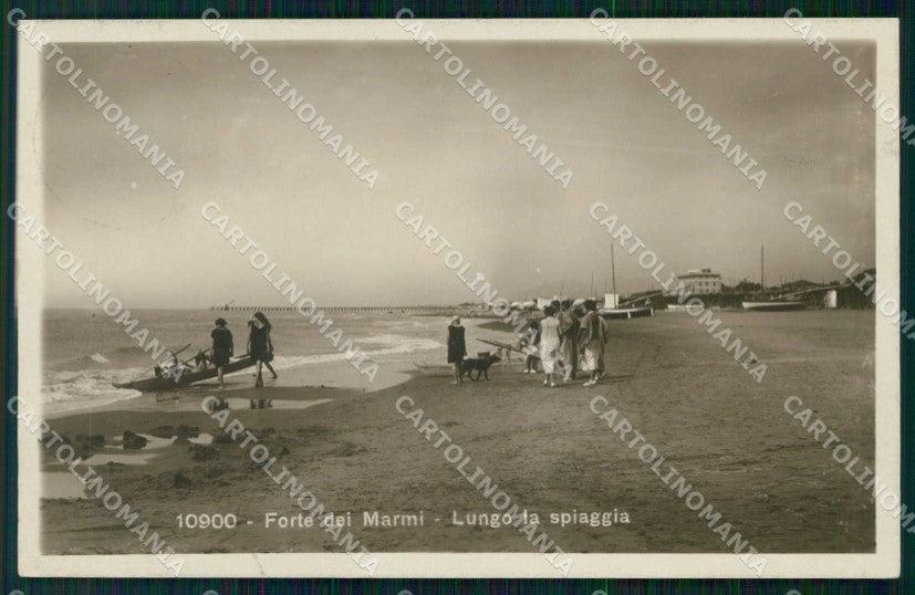 Lucca Forte dei Marmi Lungo la Spiaggia Foto cartolina RB7733 – fronte