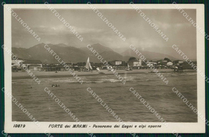 Lucca Forte dei Marmi Spiaggia Alpi Apuane Foto cartolina RB7736 – fronte