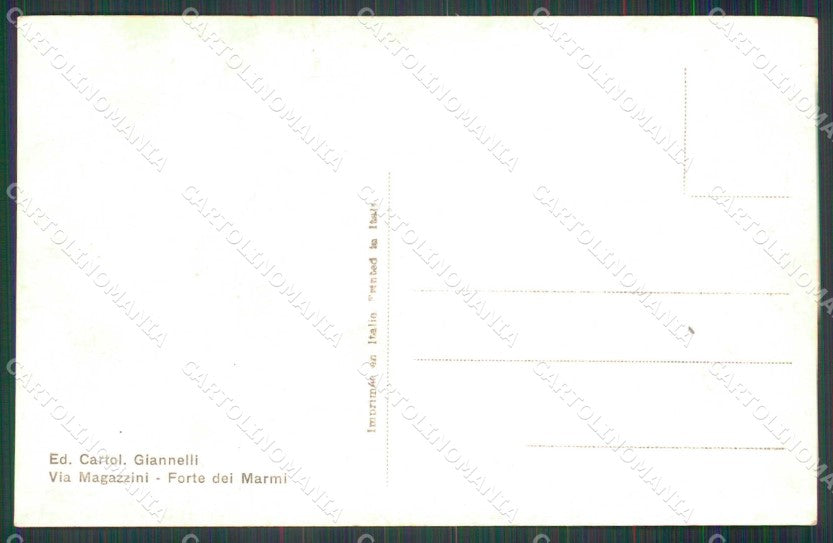 Lucca Forte dei Marmi Foto cartolina RB7737 – retro