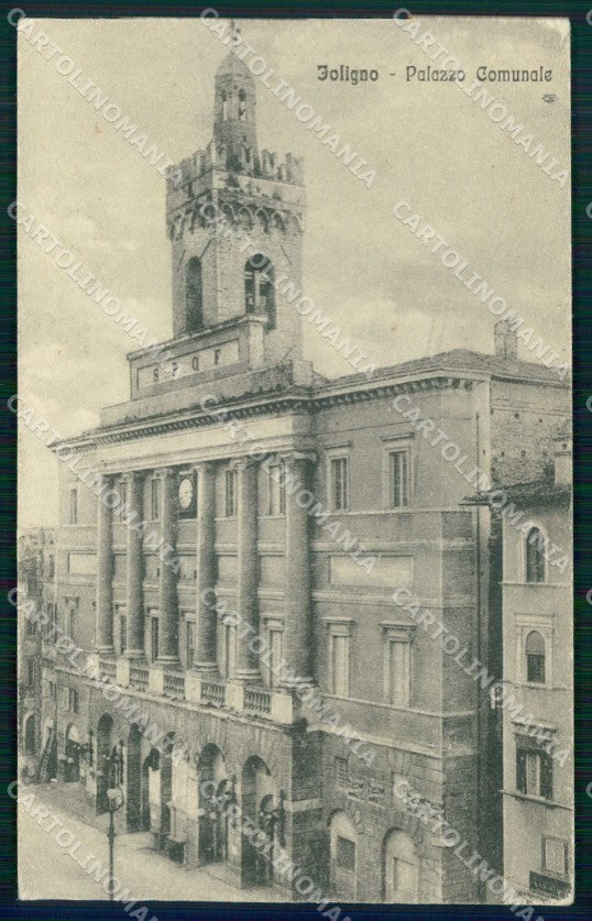 Perugia Foligno Palazzo Comunale cartolina RB7752 – fronte