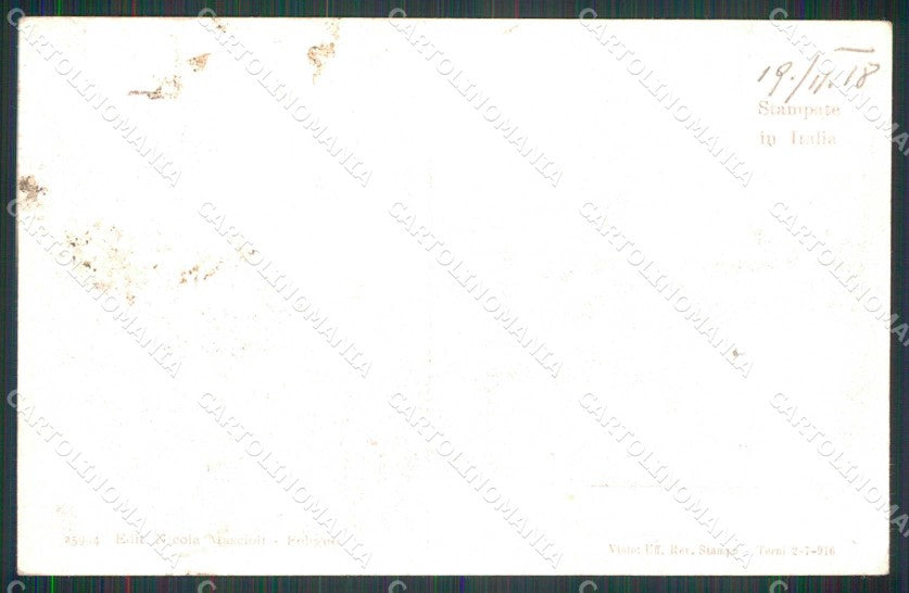 Perugia Foligno Porta Romana cartolina RB7756 – retro