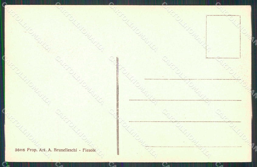 Firenze Fiesole cartolina RB7794 – retro
