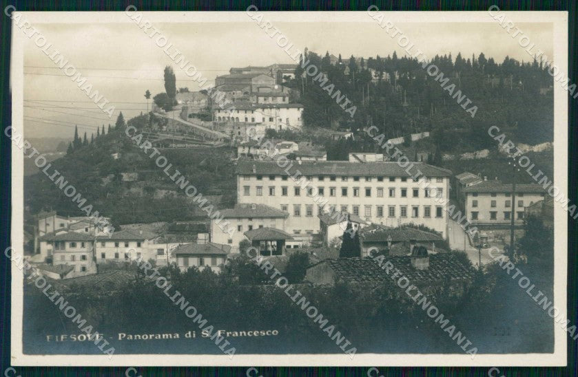 Firenze Fiesole S. Francesco Foto Alterocca 101 cartolina RB7802 – fronte