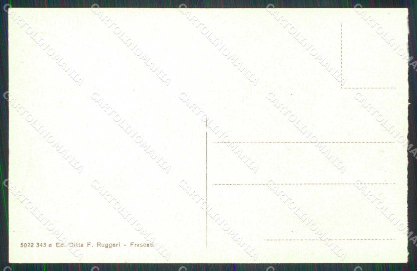 Roma Frascati Cattedrale San Pietro cartolina RB7808 – retro