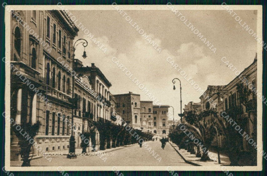 Foggia Città Corso Garibaldi cartolina RB7820 – fronte