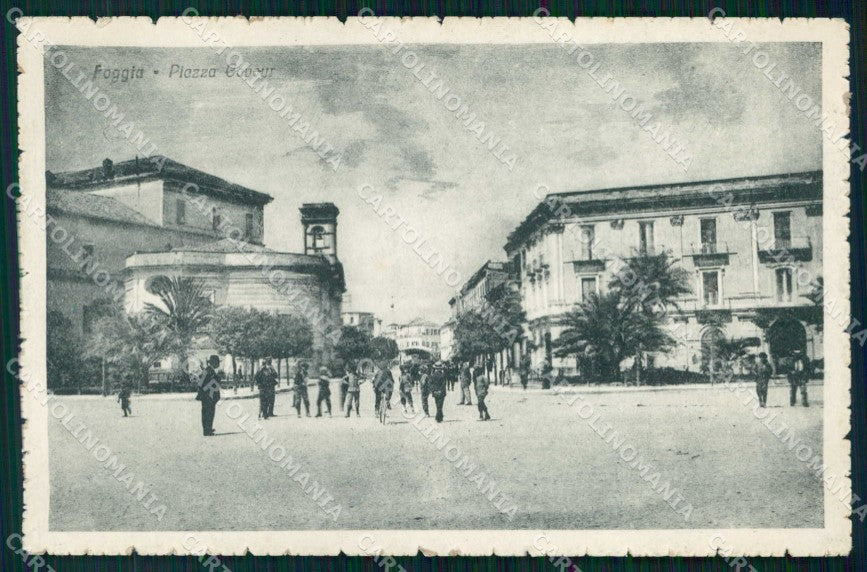 Foggia Città Piazza Cavour cartolina RB7821 – fronte