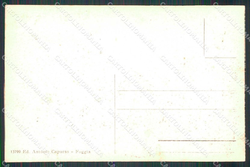 Foggia Città Viale Ferrovia cartolina RB7824 – retro