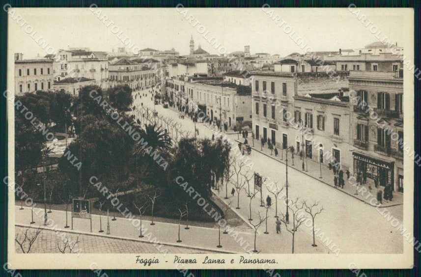 Foggia Città Piazza Lanza cartolina RB7826 – fronte