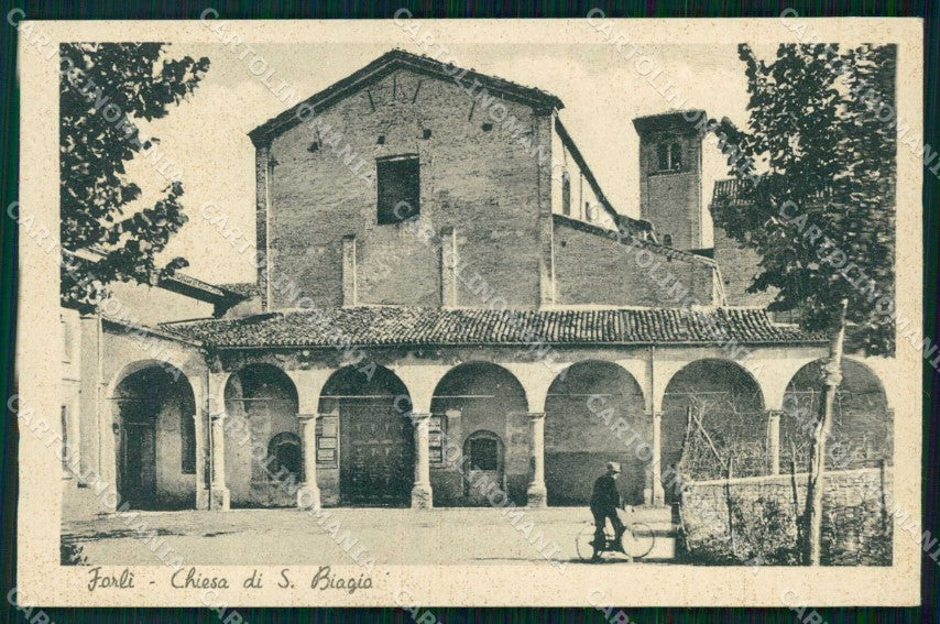 Forlì Città Chiesa di San Biagio cartolina RB7839 – fronte