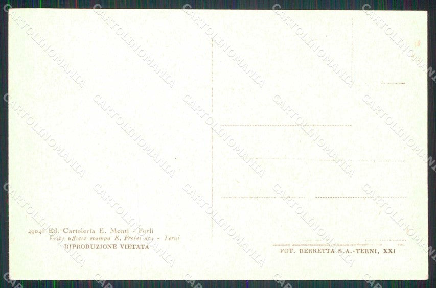Forlì Città Chiesa di San Biagio cartolina RB7839 – retro
