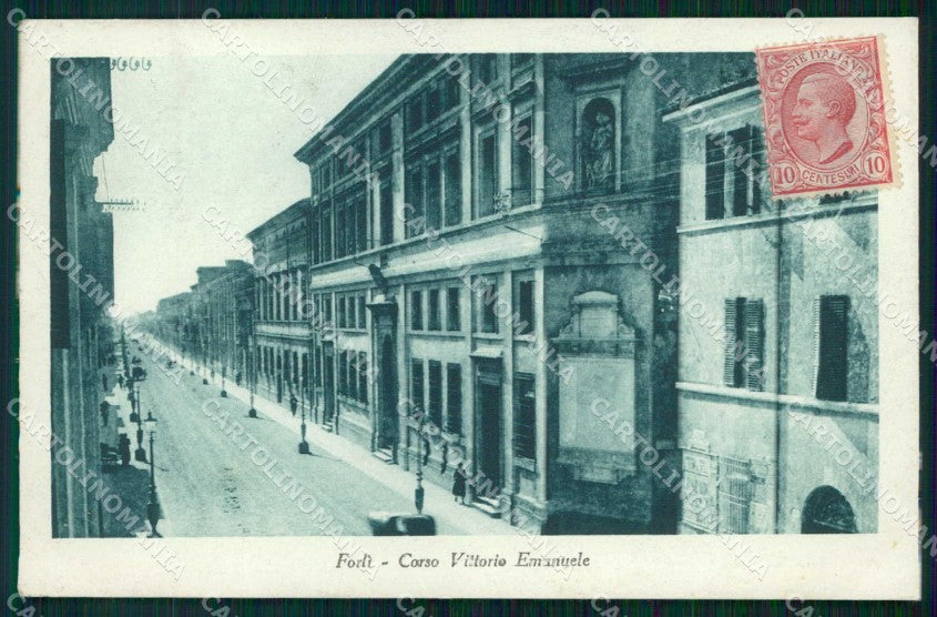 Forlì Città Corso Vittorio Emanuele cartolina RB7845 – fronte