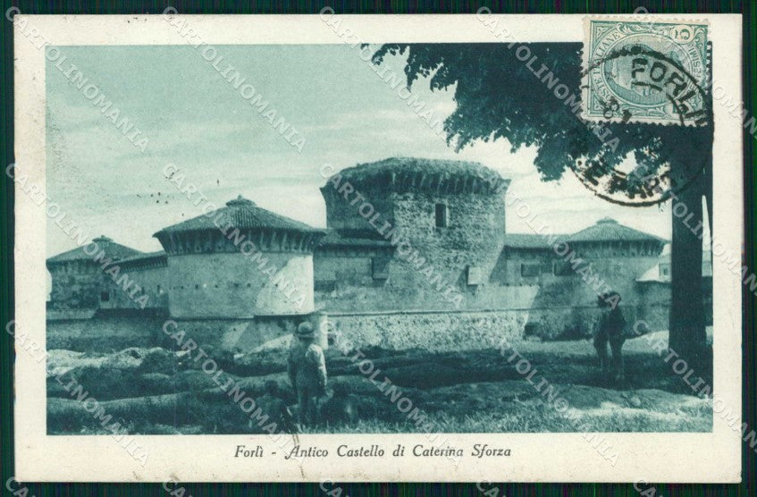 Forlì Città Antico Castello di Caterina Sforza cartolina RB7849 – fronte