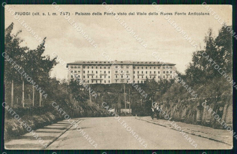 Frosinone Fiuggi Palazzo della Fonte cartolina RB7864 – fronte