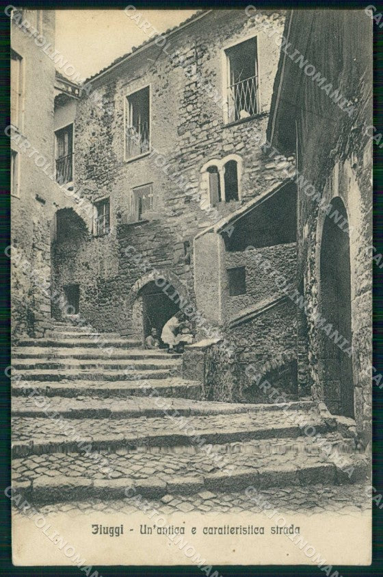 Frosinone Fiuggi Strada Antica e Caratteristica cartolina RB7867 – fronte