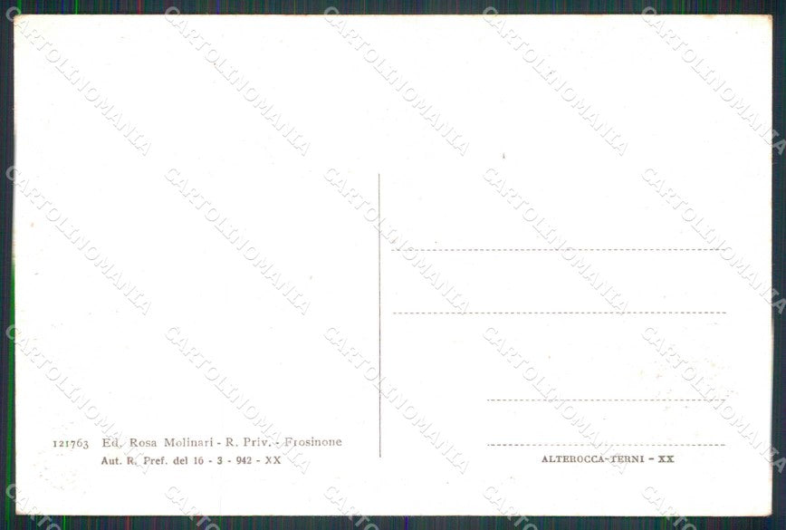 Frosinone Città Viale Principe di Piemonte Alterocca 121763 cartolina RB7872 – retro