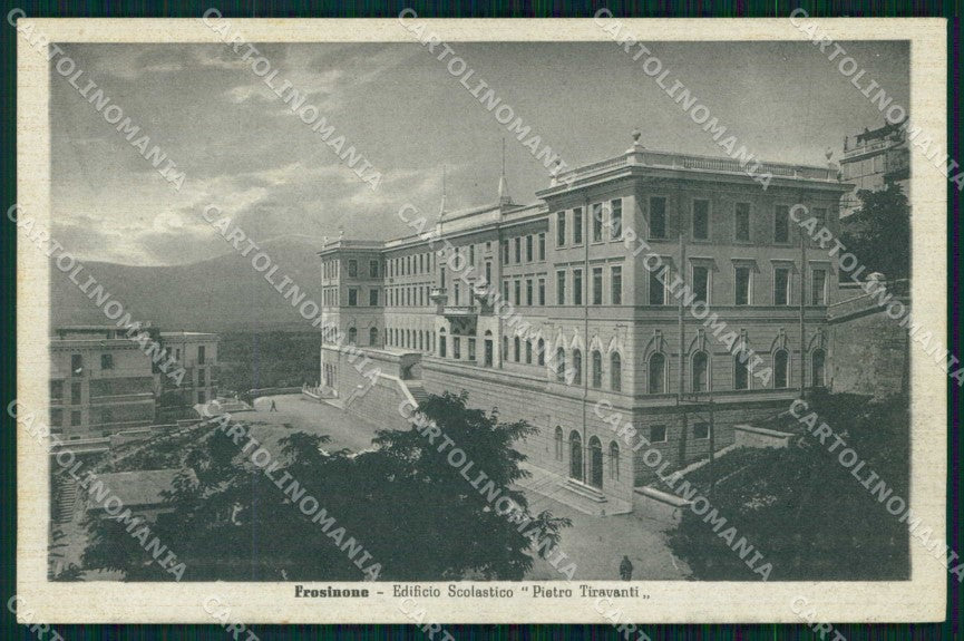 Frosinone Città Edificio Scolastico Alterocca 121841 cartolina RB7873 – fronte