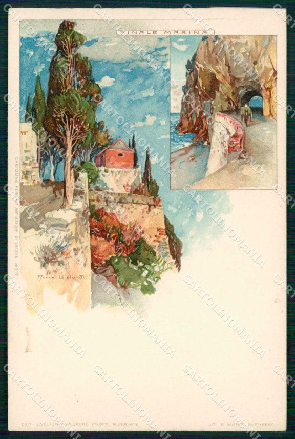 Savona Finale Marina Wielandt cartolina RB7877 – fronte