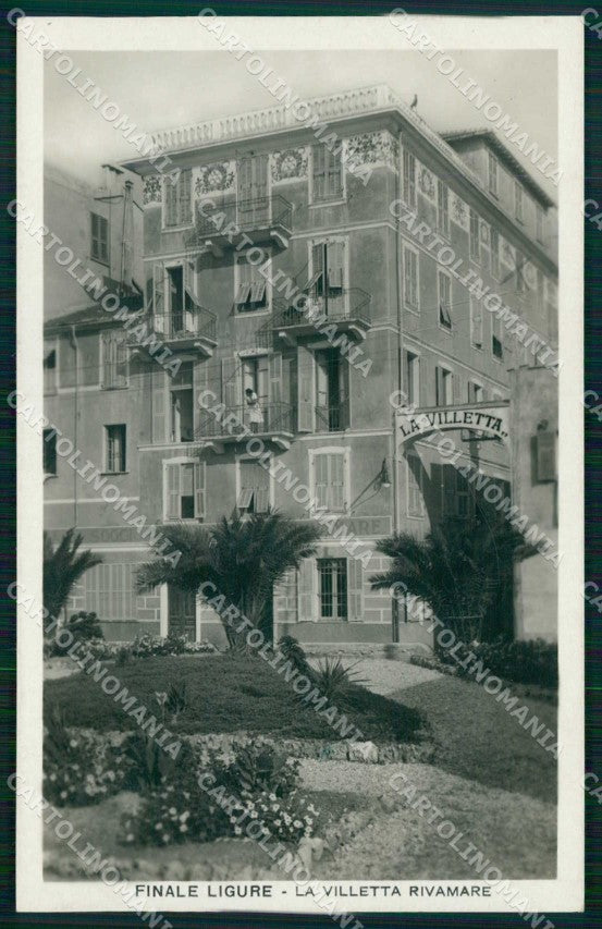 Savona Finale Ligure Villetta Rivamare Foto cartolina RB7882 – fronte