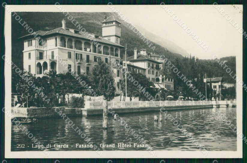 Brescia Fasano Lago di Garda Grand Hotel Foto cartolina RB7885 – fronte