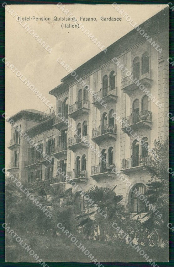 Brescia Fasano Hotel Pensione cartolina RB7886 – fronte