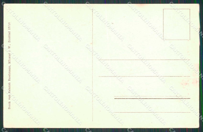 Brescia Fasano Hotel Pensione cartolina RB7886 – retro