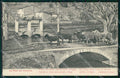 Perugia Clitunno Fonti Carducci PIEGA cartolina RB7905 – fronte