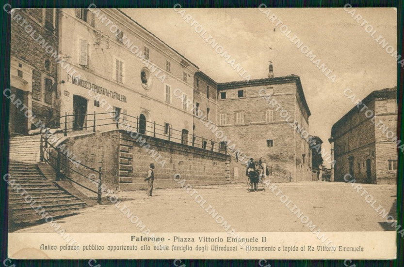 Ascoli Piceno Falerone Piazza Vittorio Emanuele II cartolina RB7931 – fronte