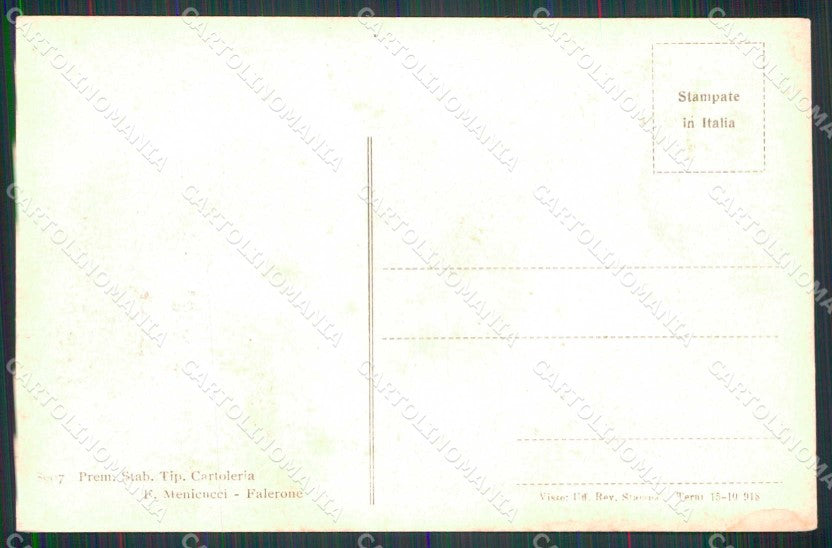 Ascoli Piceno Falerone Piazza Vittorio Emanuele II cartolina RB7931 – retro
