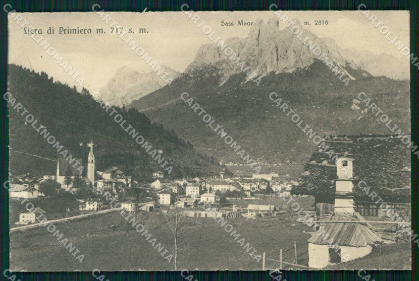 Trento Fiera di Primiero cartolina RB7932 – fronte