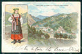 Vercelli Fobello Costume Veduta del Paese cartolina RB7939 – fronte