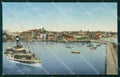 Brescia Desenzano Lago di Garda Partenza del Piroscafo PIEGA cartolina RB7963 – fronte