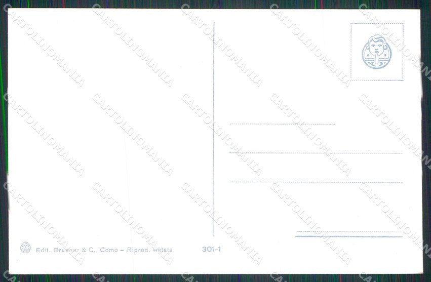 Brescia Desenzano Lago di Garda Barche Brunner 301-1cartolina RB7966 – retro