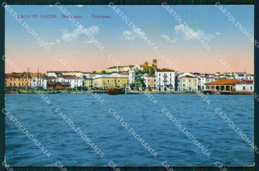 Brescia Desenzano Lago di Garda Barche cartolina RB7967 – fronte